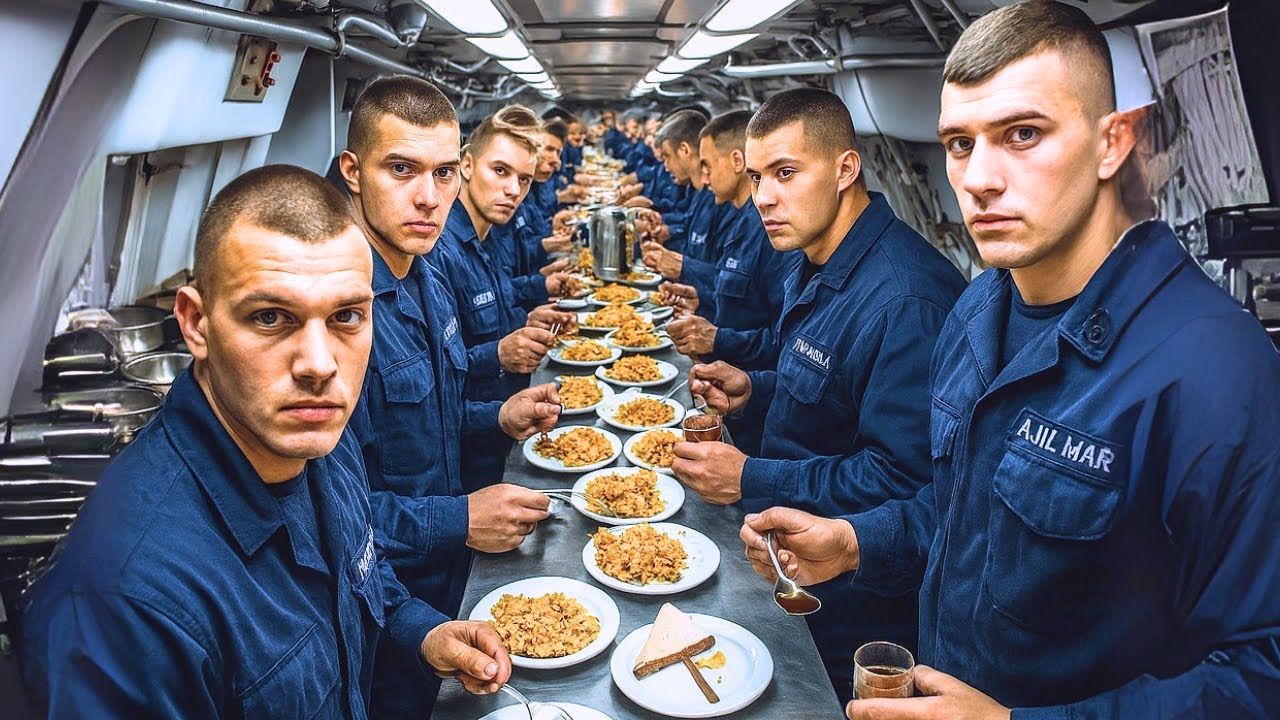 How Submarine Navy Crew Eat, Sleep & Survive for 7 Months Underwater