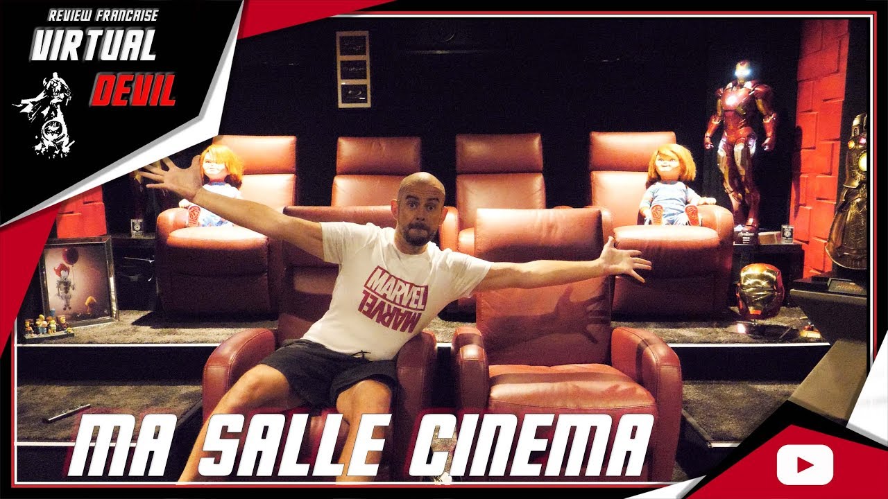 JE VOUS DEVOILE MA SALLE CINEMA !