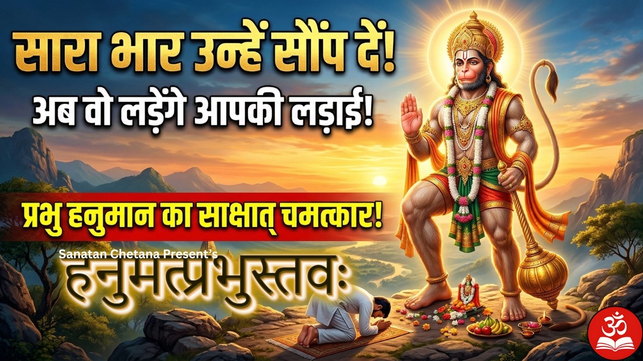 हनुमत्प्रभुस्तवः - महाबली हनुमान को अपना जीवन सौंपने का महामंत्र | Hanumat Prabhu Stava