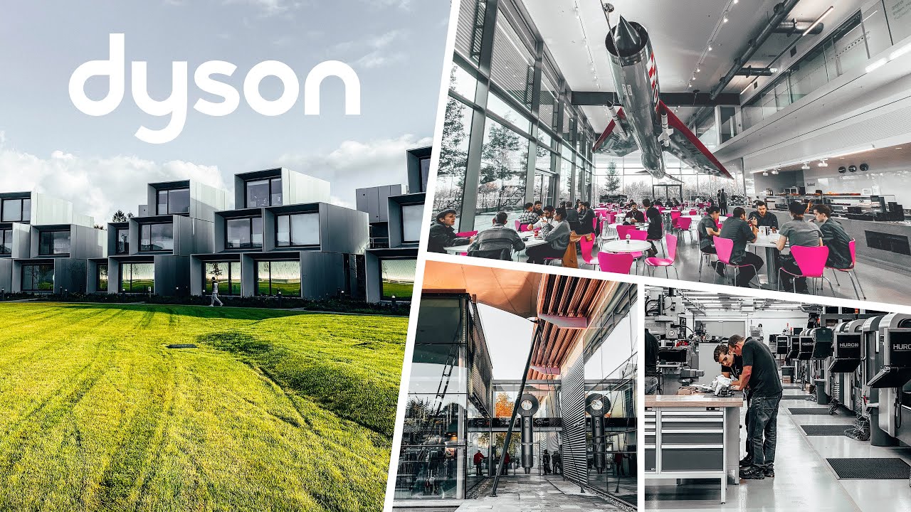 Внутри штаб-квартиры Dyson в Великобритании — за кулисами!