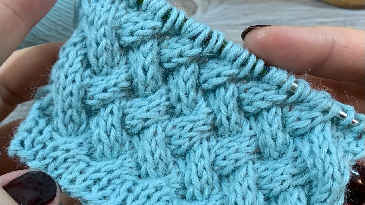 ПЛЕТЕНЫЙ УЗОР СПИЦАМИ ПОВОРОТНЫМИ РЯДАМИ / BEAUTIFUL KNITTING PATTERN