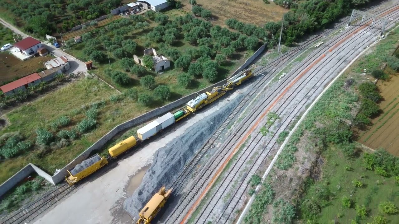 Treni cantiere a Partinico