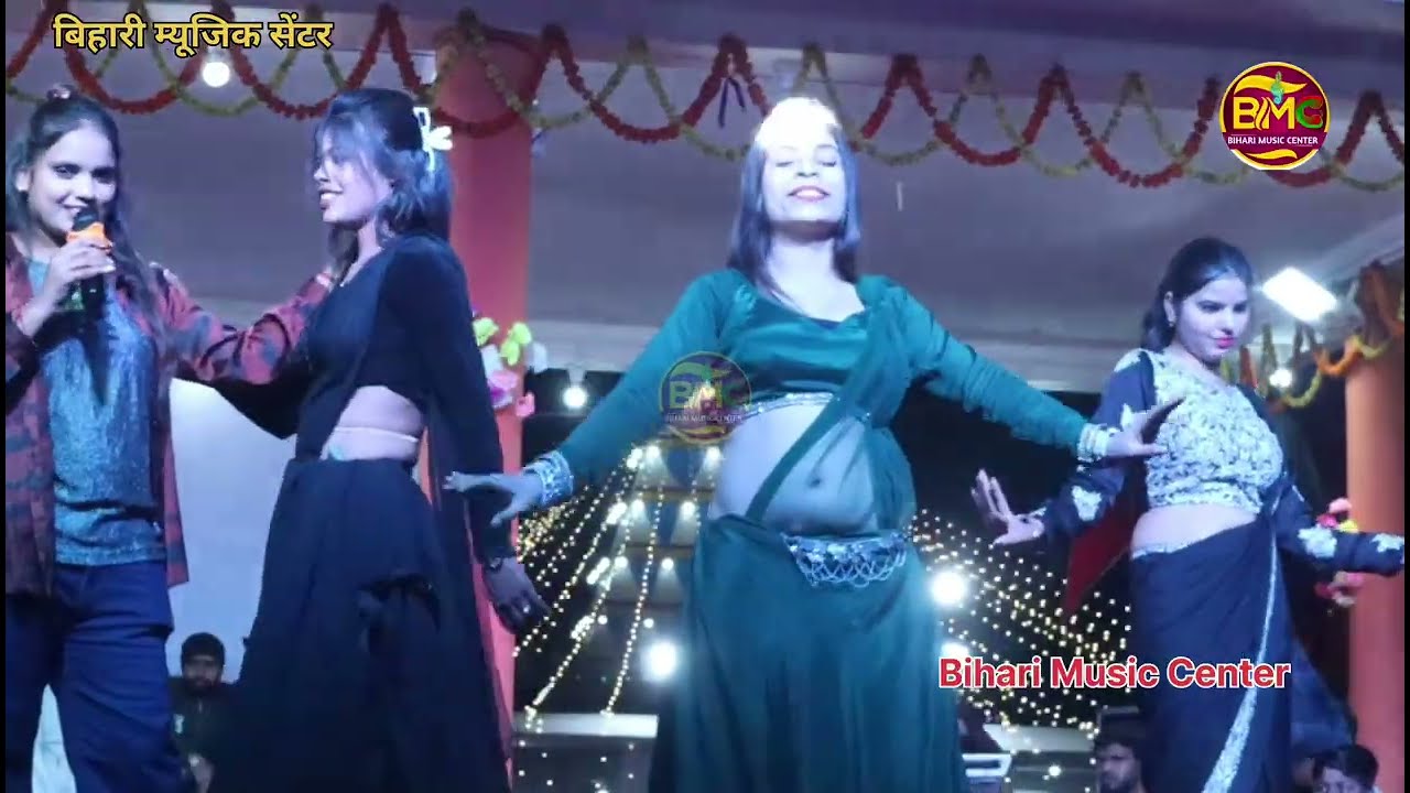 #नेहा राज Live Show 💥 सिंगार कला अमानत नदी घाट पर स्टेज हिला डाला 🔥 Viral Video #Bihari music center
