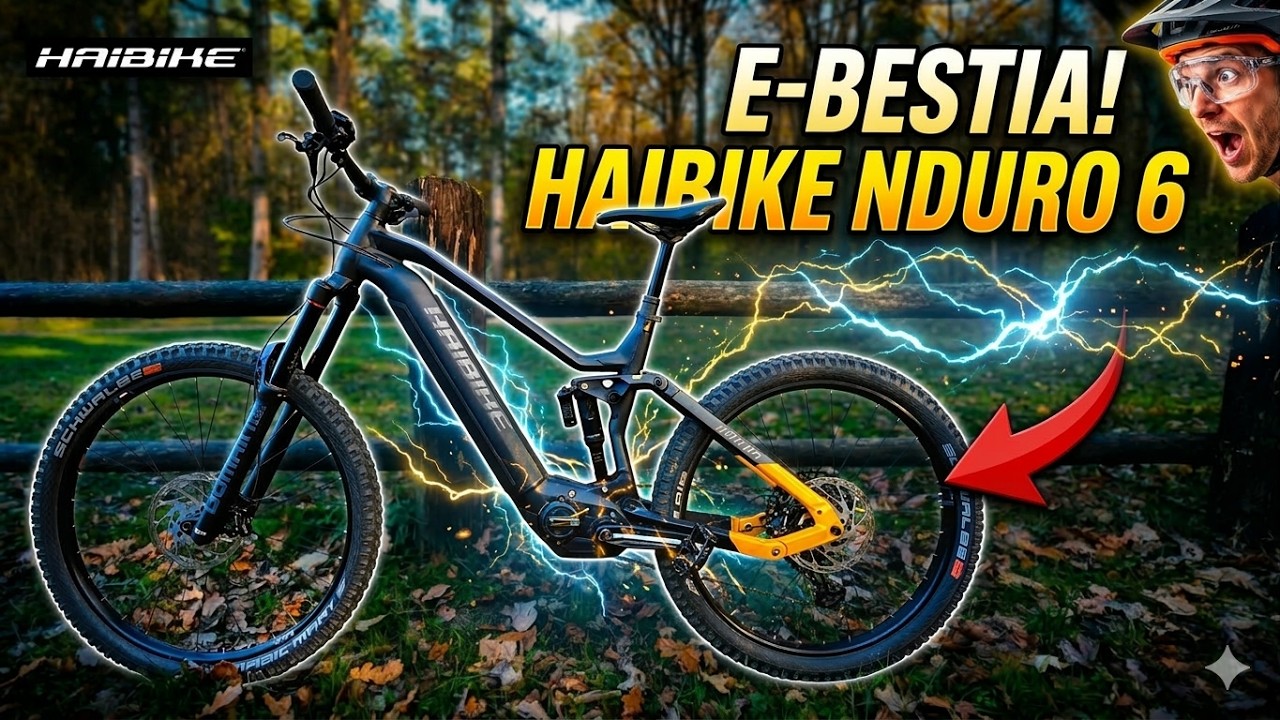 Rower Elektryczny do Enduro. Haibike Nduro 6 2023 RECENZJA