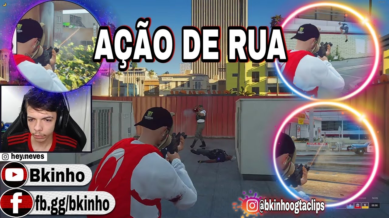 Bkinho CLIPS | A POLÍCIA TROCA TIRO COM A TROPA  • HYPE MELHOR CIDADE GTA ROLEPLAY