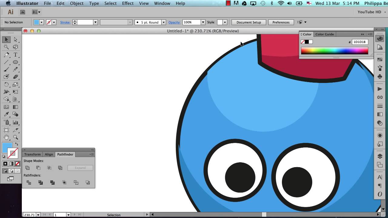 Make a Cute Character Illustration using Adobe Illustrator