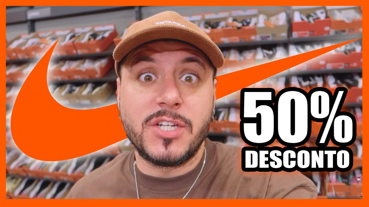 OUTLET NIKE com 50% de DESCONTO no par 2 | Vlog The Vict