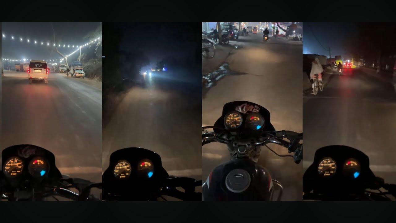 Night Ride With Bike🚴#photography #travelvlog #travel #photography #randomclips #random #viralshorts