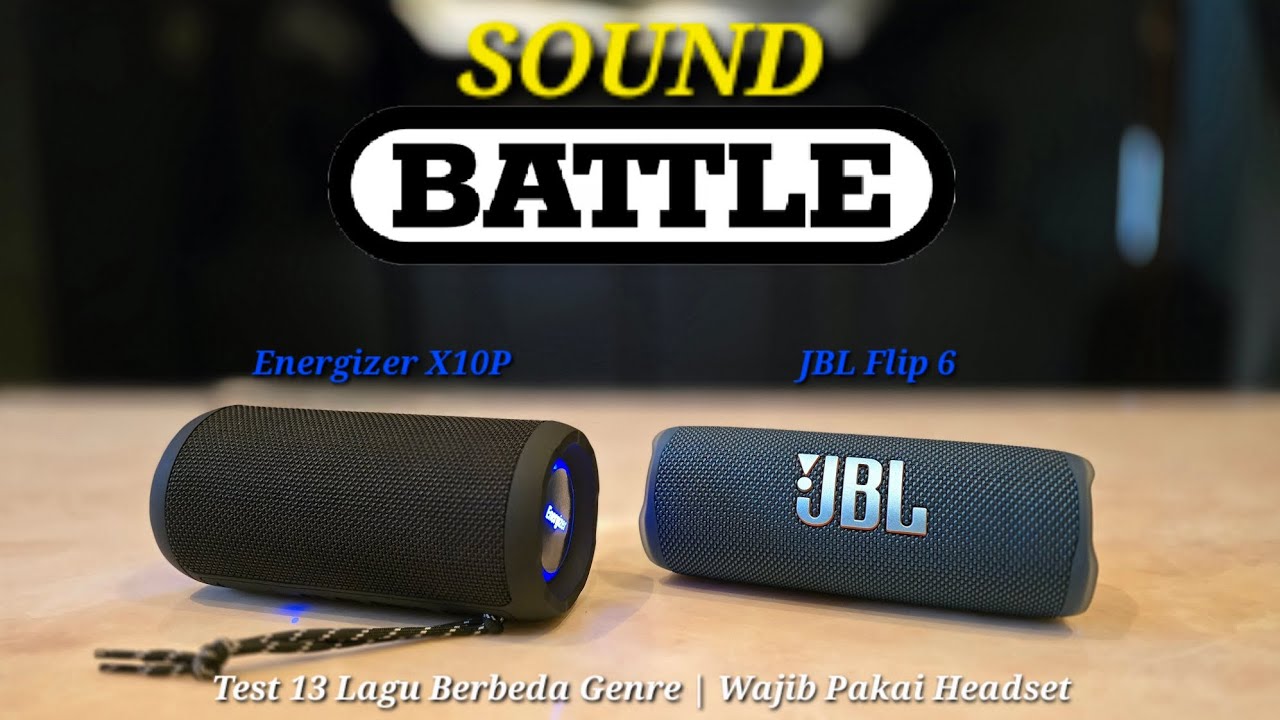 Speaker Compare | JBL Flip 6 Vs Energizer X10P BTS206 | Sound Battle Bluetooth Speaker 🔊 Wireless