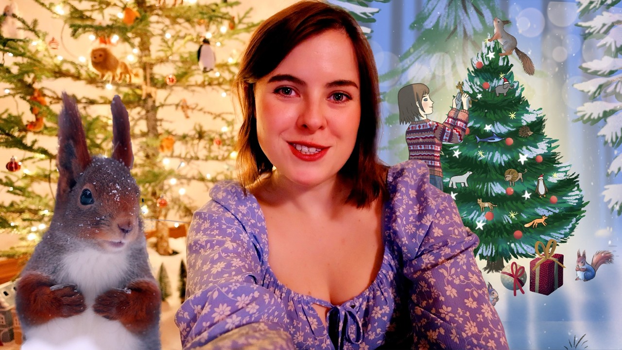 CHRISTMAS DAY in Northern Sweden. Squirrel Forest, Presents, Christmas Dinner