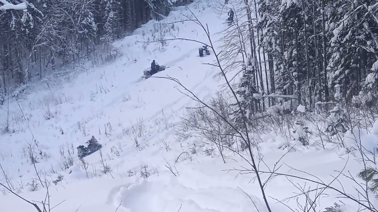 Штурм по просеке на ЛЭП под ФСК. 
