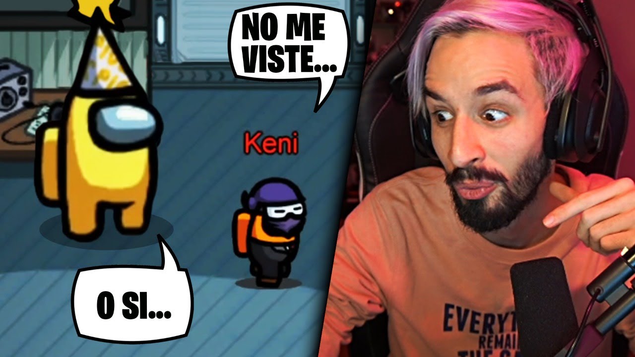 AMONG US pero TU COMPAÑERO TE VENDE * impresionante *