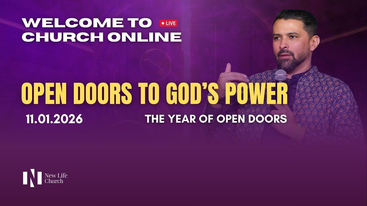 OPEN DOORS TO GOD’S POWER | Sunday Service LIVE | 11 January 2026