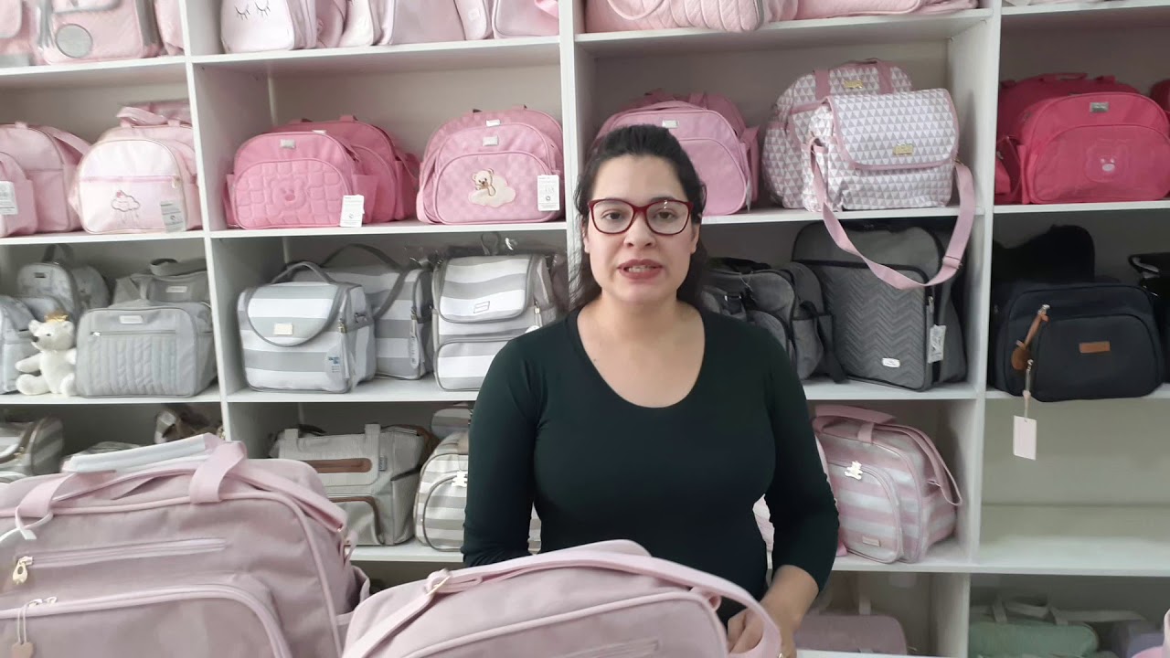 Bolsa Maternidade Prática Pirulitando - La Gigi Bolsas Baby São Carlos