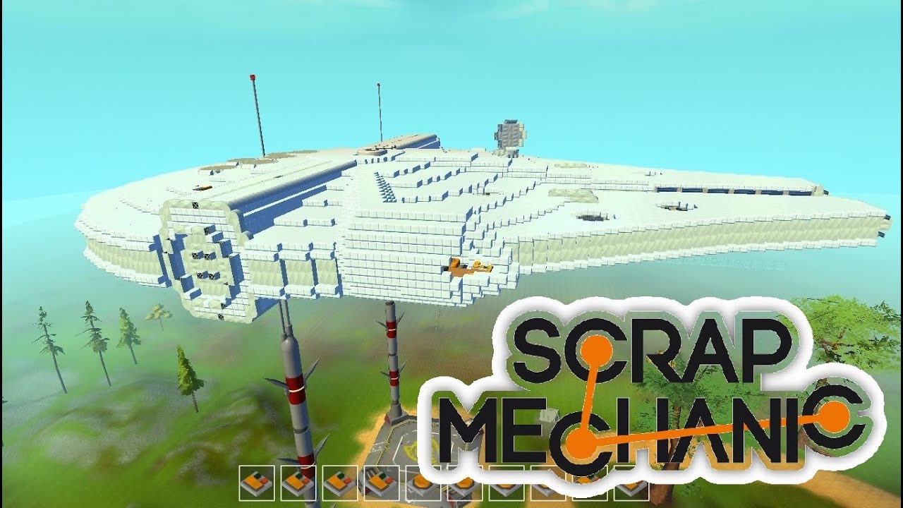 Scrap Mechanic Millennium Falcon [Star Wars]