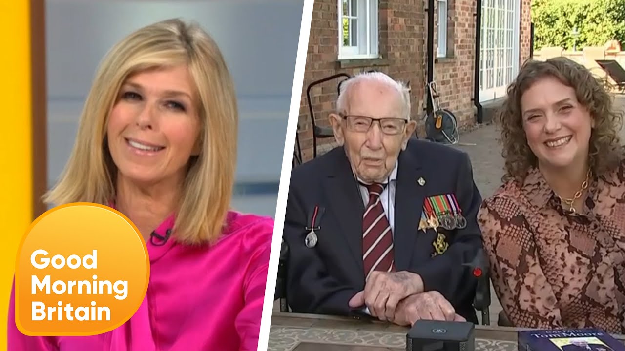 Captain Sir Tom Moore Reveals How He Felt Being Knighted By The Queen | Good Morning Britain