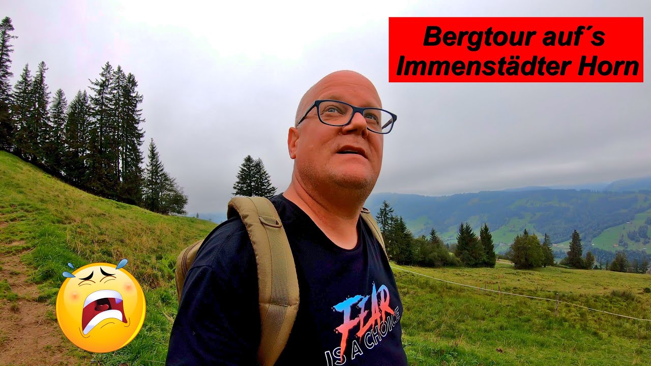 😋😨Nebelverhangene Bergwanderung auf das Immenstädter Horn im Allgäu