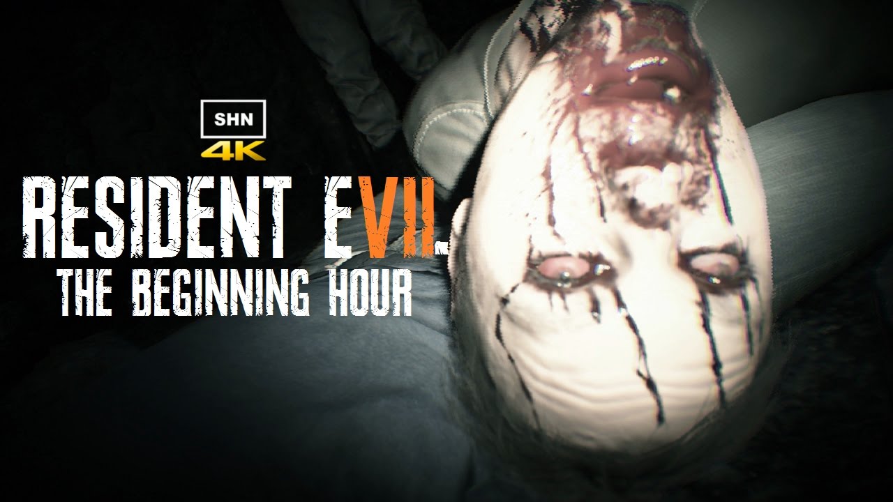 RESIDENT EVIL 7 : The Beginning Hour 4K 1080p/60fps All Murder Clues No Commentary Walkthrough