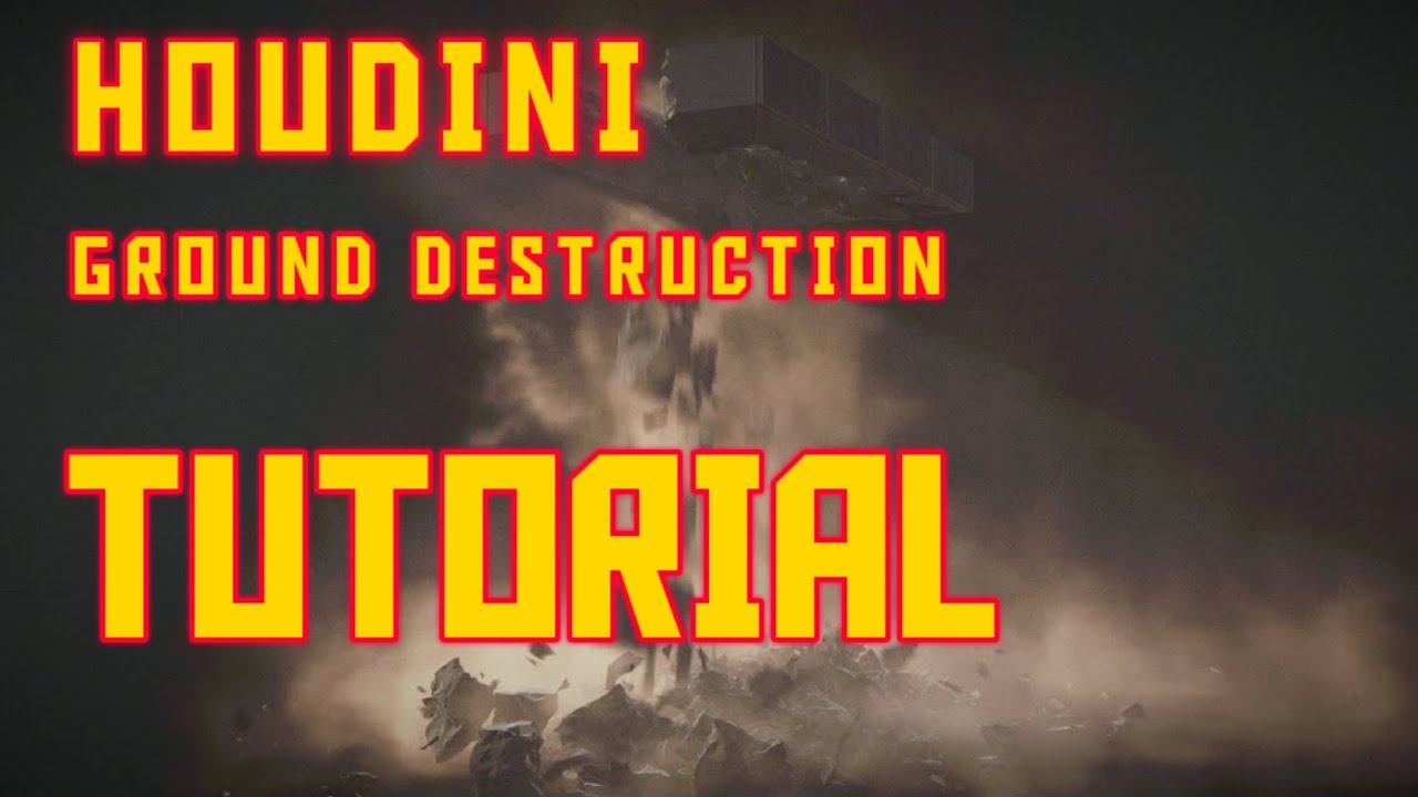 G-RIPPER - HOUDINI Ground Destruction Tool - Tutorial