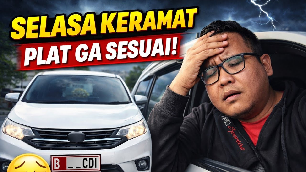 SELASA KERAMAT! 😓 Plat Ga Sesuai, Badan Ikut Capek
