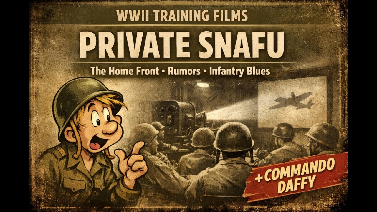 Voices of the WWII Home Front – Snafu, Daffy & Wartime Stories | Mission 4938 Watch-Along