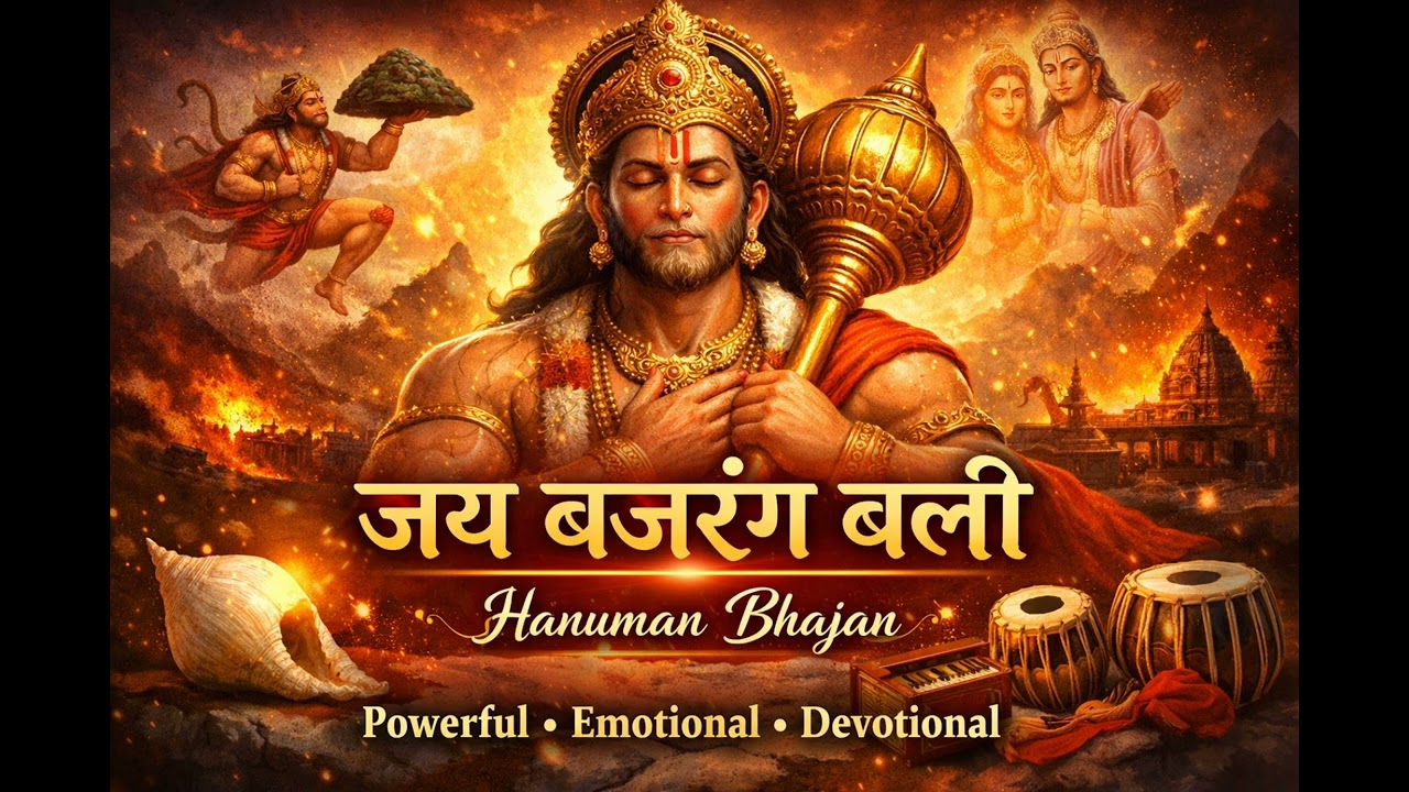 हनुमान जी का सबसे अच्छा भजन। जय बजरंग बली (jay Bajrang bali)#like #comment #share #newmusic #travel 