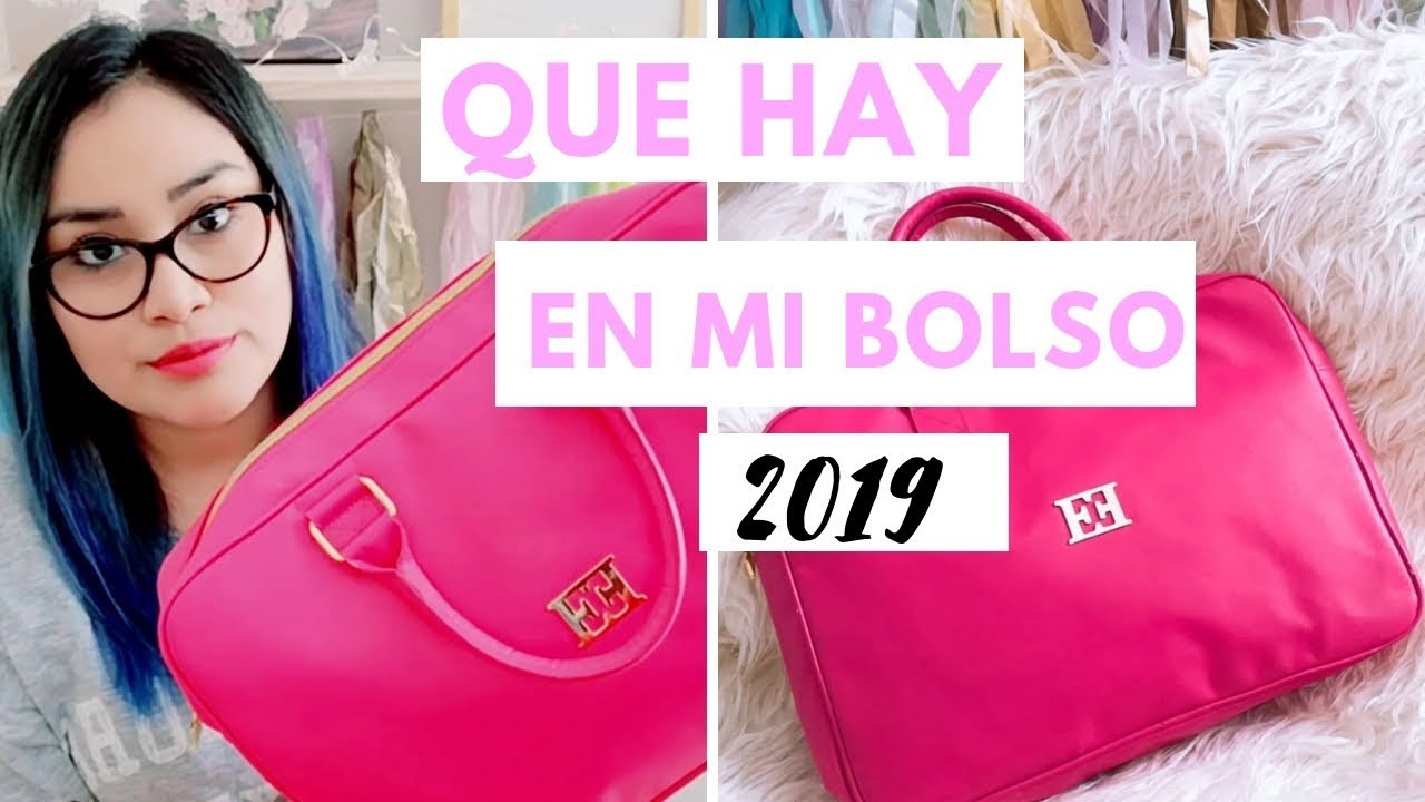 ¿QUÉ HAY EN MI BOLSO? 🌸 2019 🌸