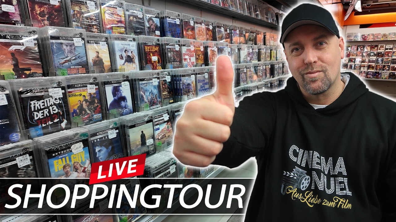 🔴 SHOPPINGTOUR in München (Saturn, Müller, Elbenwald) LIVE