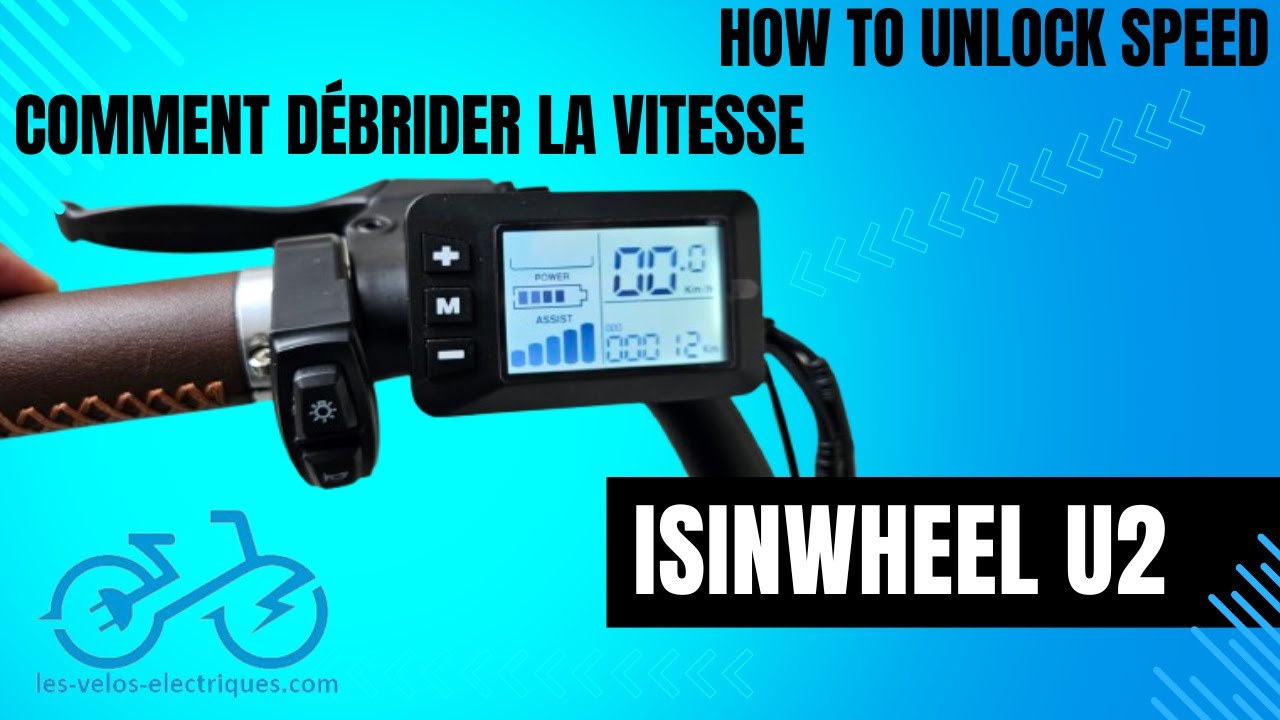 iSinwheel  u2  : comment débrider la vitesse / How to unlock speed