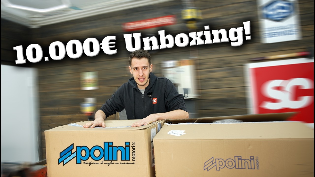 10.000&euro; High-End Roller-Motor: Polini Unboxing | How to Build a Race Scooter #01