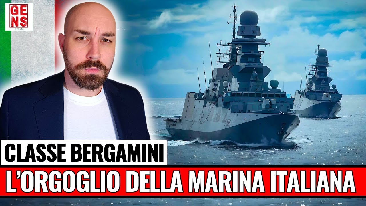 FREMM CLASSE BERGAMINI : LE NAVI CHE HANNO CAMBIATO la MARINA MILITARE ITALIANA
