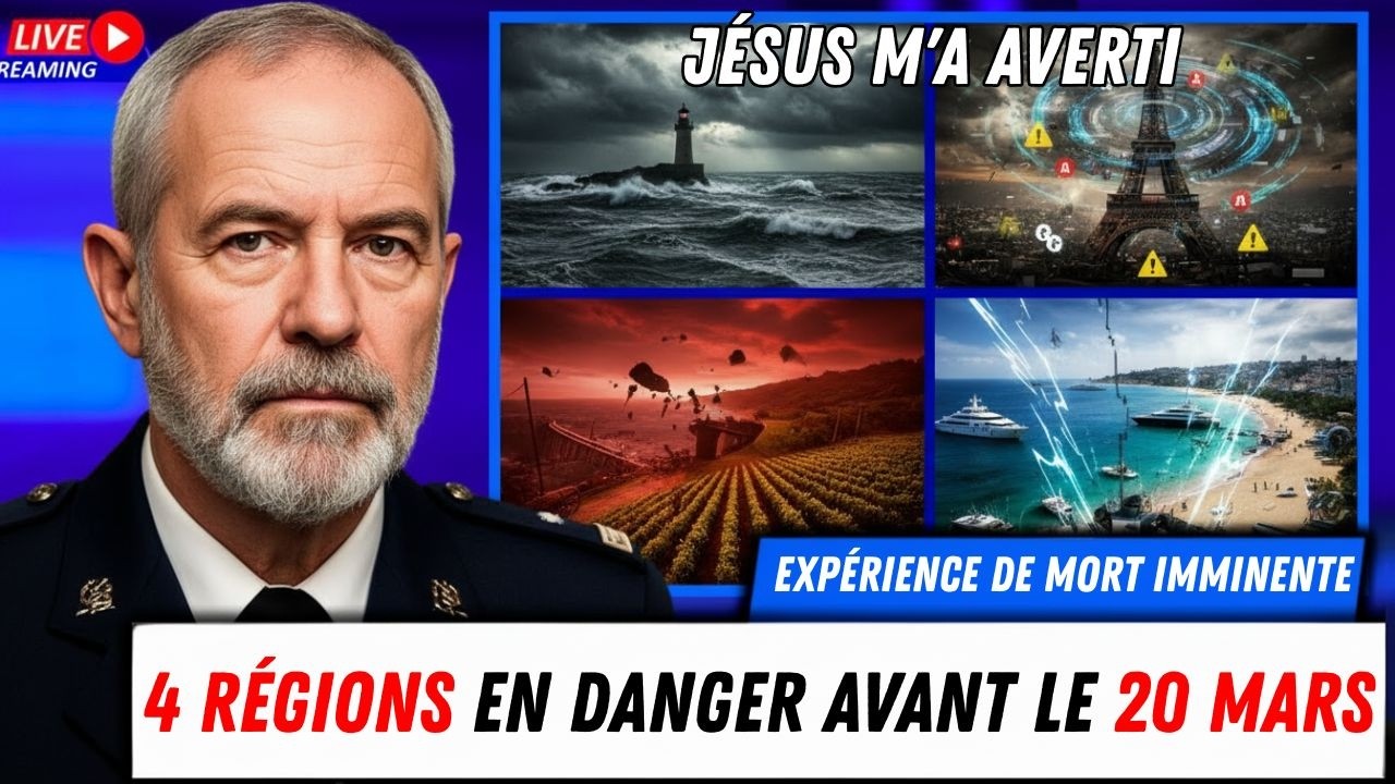 Jésus m'a révélé ce qui va frapper la France avant le 20 mars – Témoignage d'un colonel