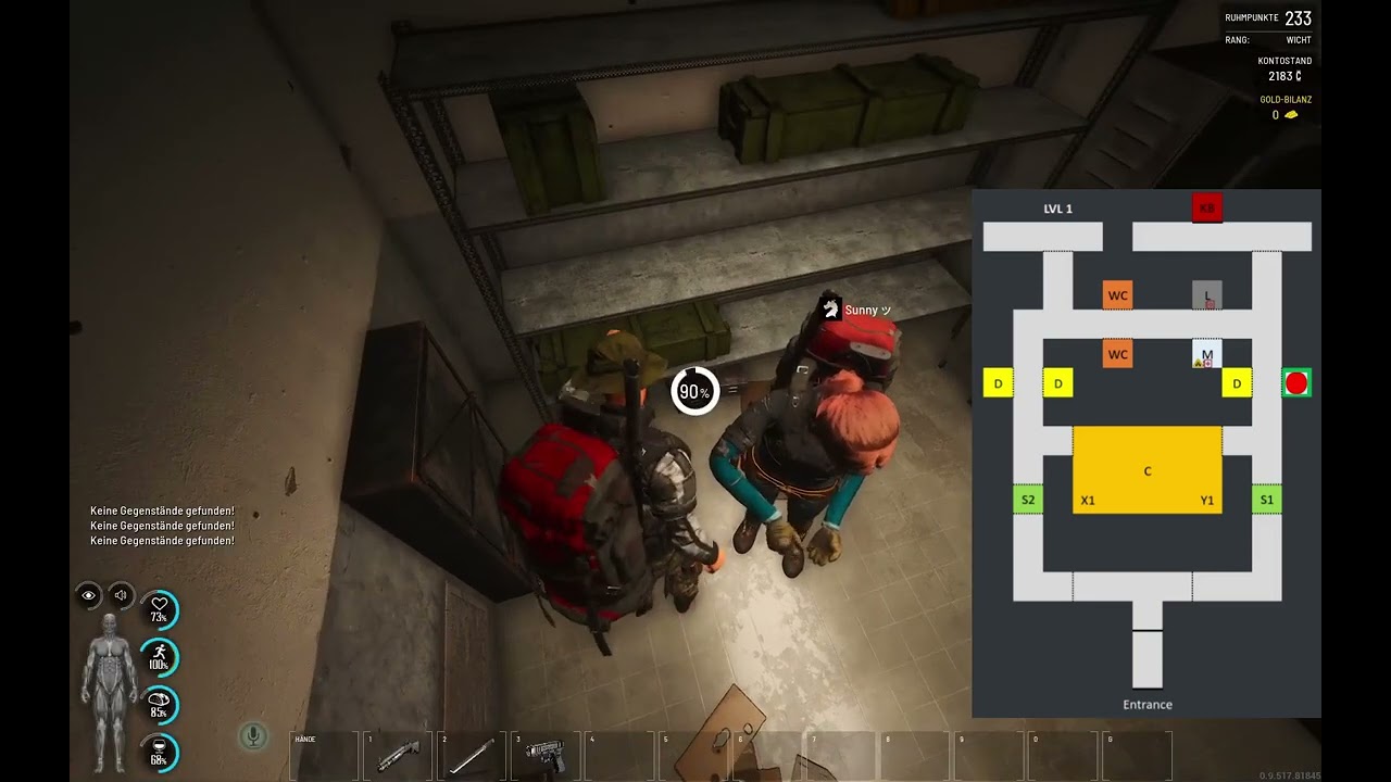 SCUM alter Bunker B4 auf PVE Server Groundzero