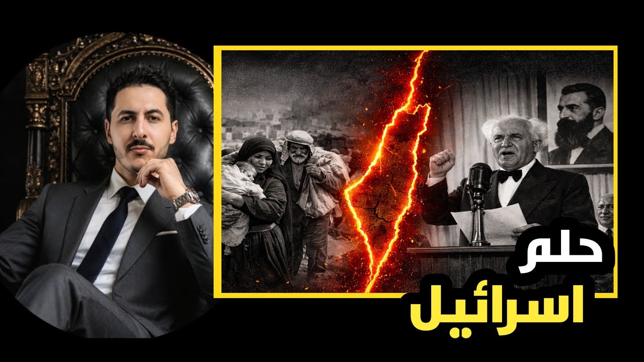 من الحلم  الى الدولة ...قصة قيام اسرائيل  ؟ _مع محمد الشريف 