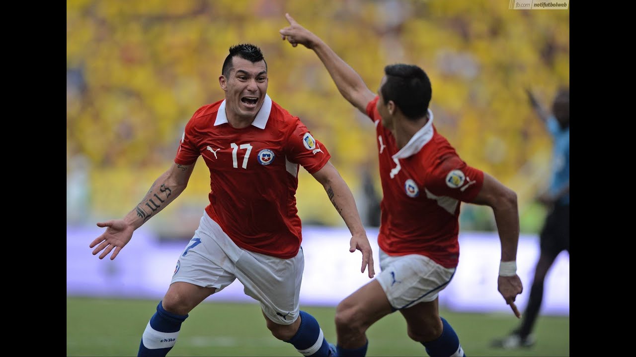 Colombia 3 - 3 Chile - Clasificatorias Brasil 2014