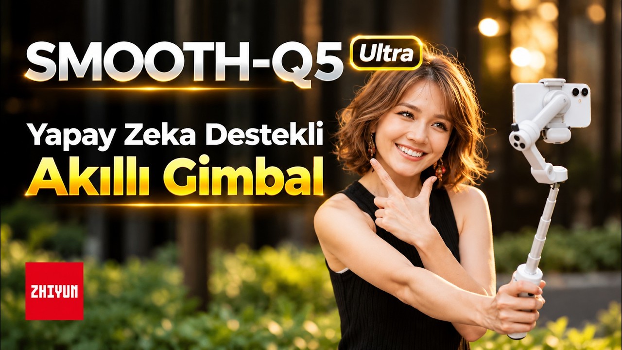 Takip Özellikli Telefon Gimbalı | Zhiyun Smooth Q5 Ultra