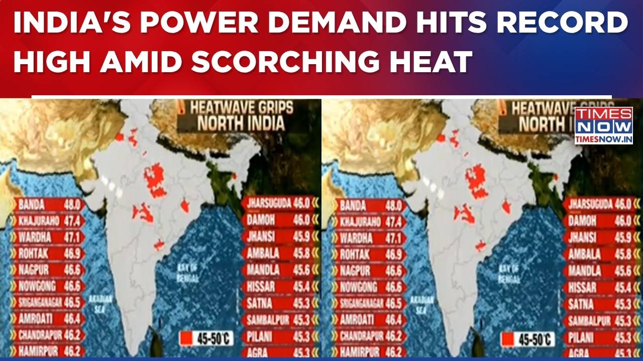 India's Power Demand Hits Record High With Over 270 GW Amid Scorching Heat | Breaking News