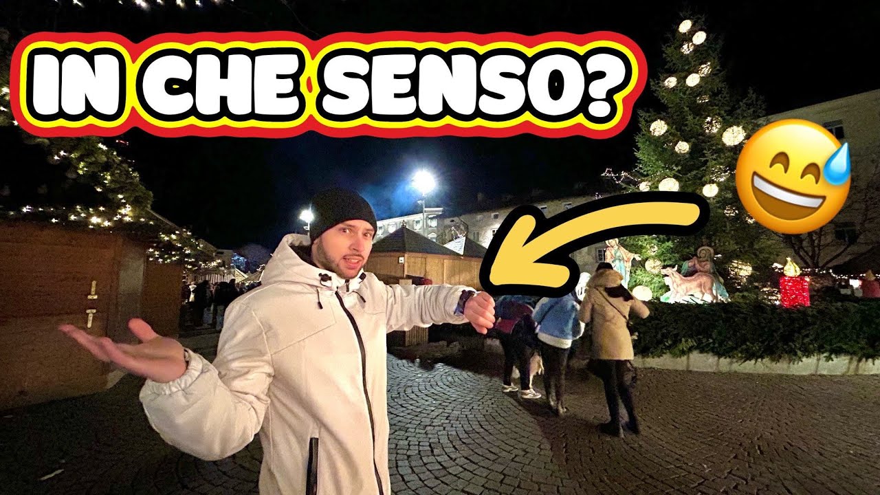 Mercatino di Natale di Bressanone, bello ma... 😅