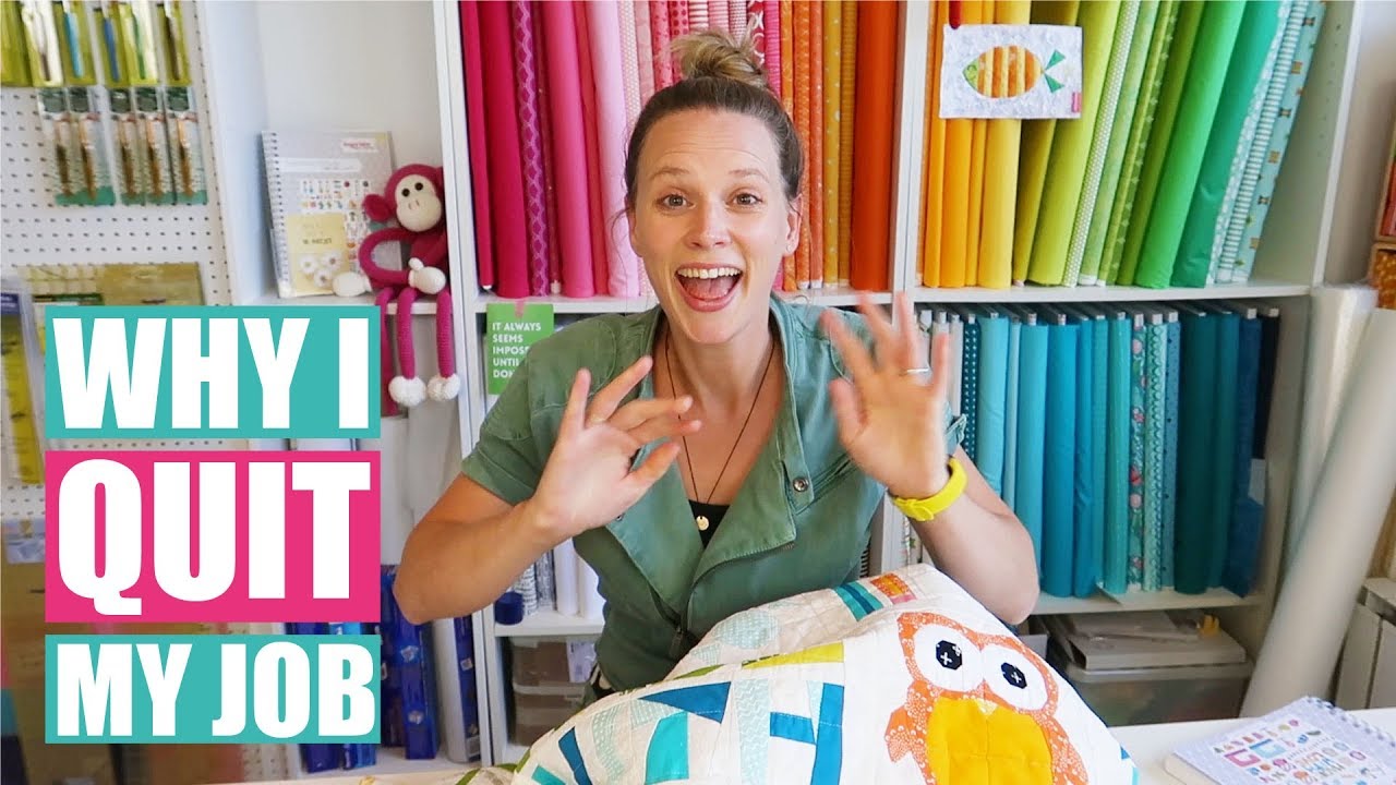 This Quilt made me quit my day job