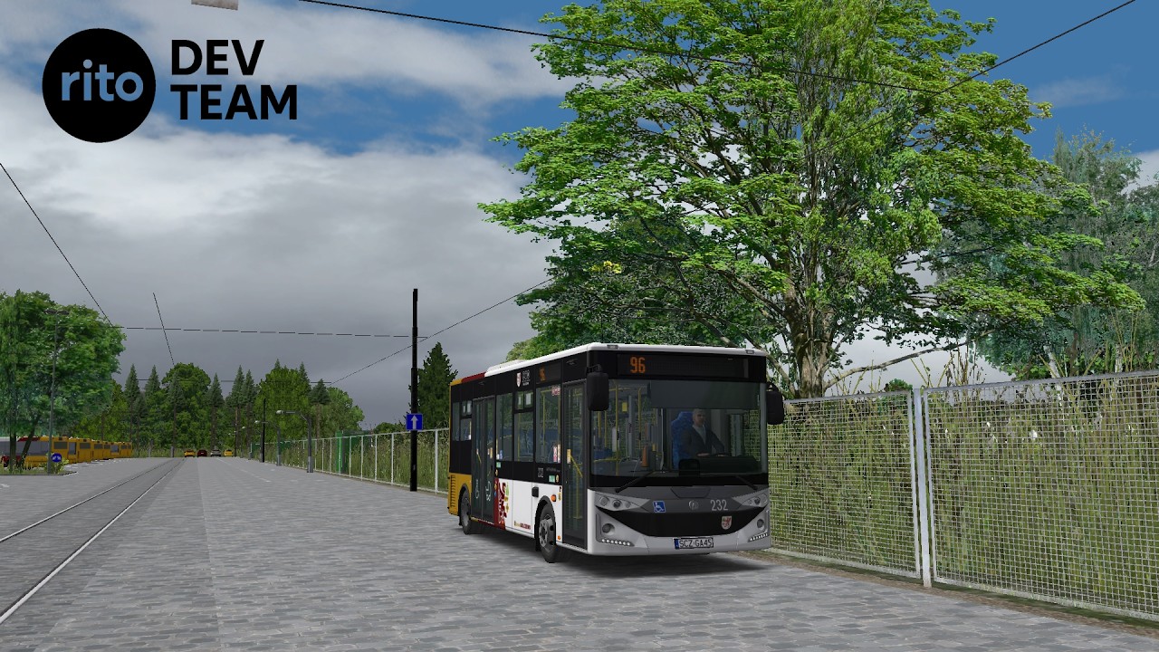 OMSI 2 | Golczewo (NorwayLCs mod)  | Linka 96B | Arthurian dRunner