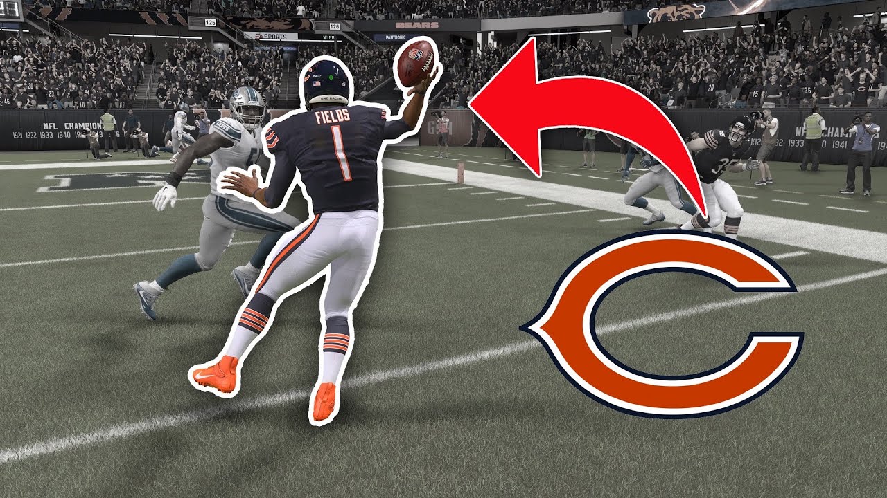 First Look at Justin Fields on the Bears in Madden 21!