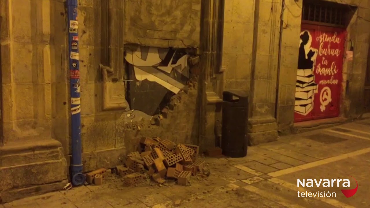 Nuevos disturbios en el casco viejo de Pamplona