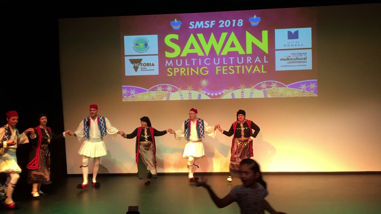 Traditional Greek Dance @ 2018 Sawan Multicultural Spring Festival Australia