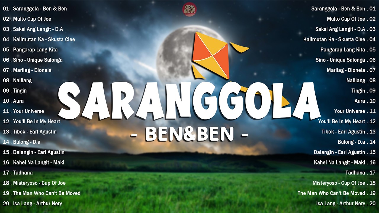 Saranggola - Ben & Ben 🎧 Top OPM Songs Philippines 2026💖Best OPM Songs Trending on YouTube & Spotify