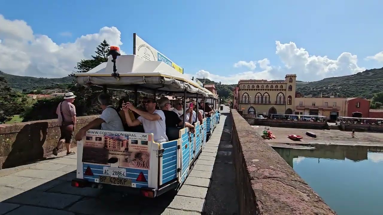 Bosa, Sardinia. A walk through the beautiful streets of Bosa, and at Malapesta Castle.