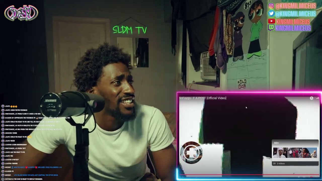 The 8 God Reacts to: SoFaygo - F A Post, Midwxst - Pretty Girls & Dom Corleo - Way Down South