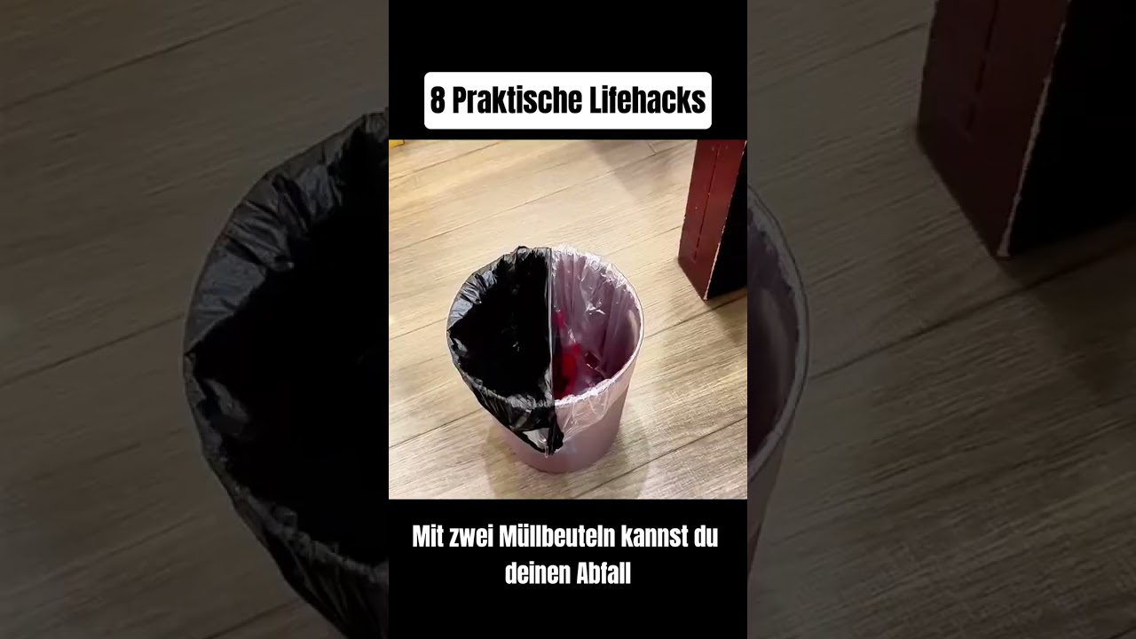8 Praktische Lifehacks #lifehacks #hacks #praktisch #tipps