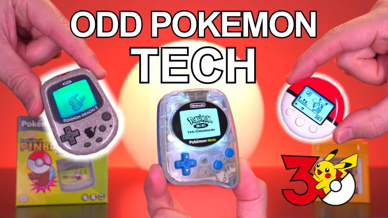 Repairing and Modding The Cutest Retro Pokemon Tech | Pokemon 30th Anniversary