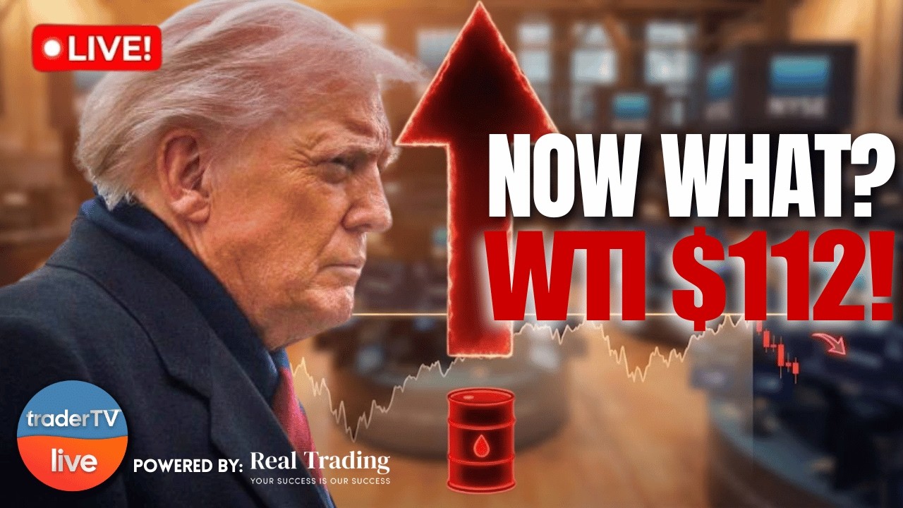 Oil Hits $112 as Trump's Iran Deadline Looms &mdash; Geopolitical Risk-Off | Apr 6 LIVE