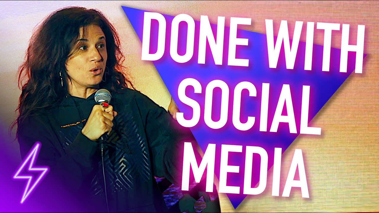 Why I Hate Social Media ⚡ Val Douroux ⚡ Electric Comedy